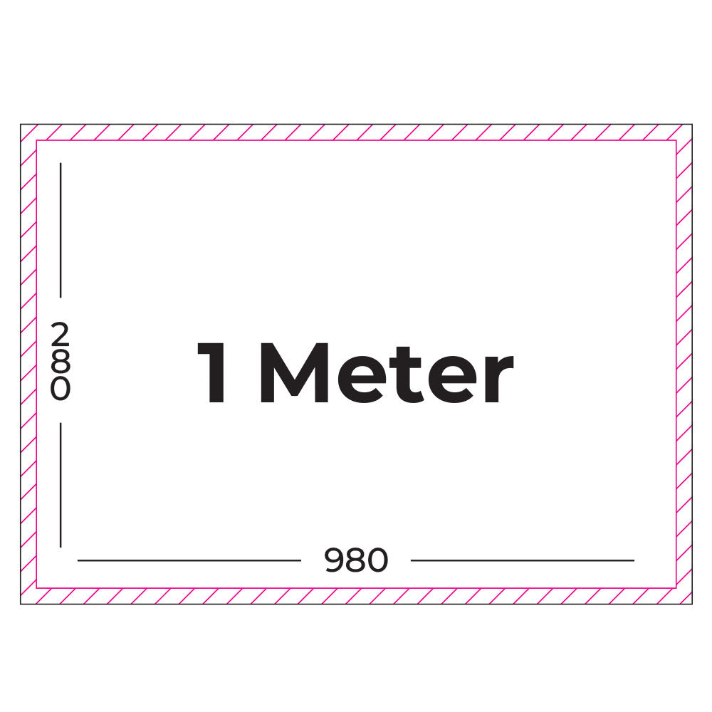 Vivid Transfers - Custom DTF Transfers - 1 Meter Dimensions