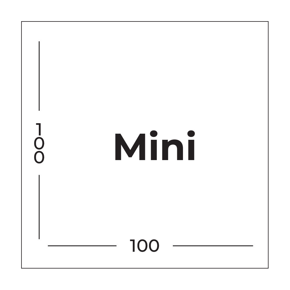 Vivid Transfers - Custom UV DTF Stickers - Mini Dimensions